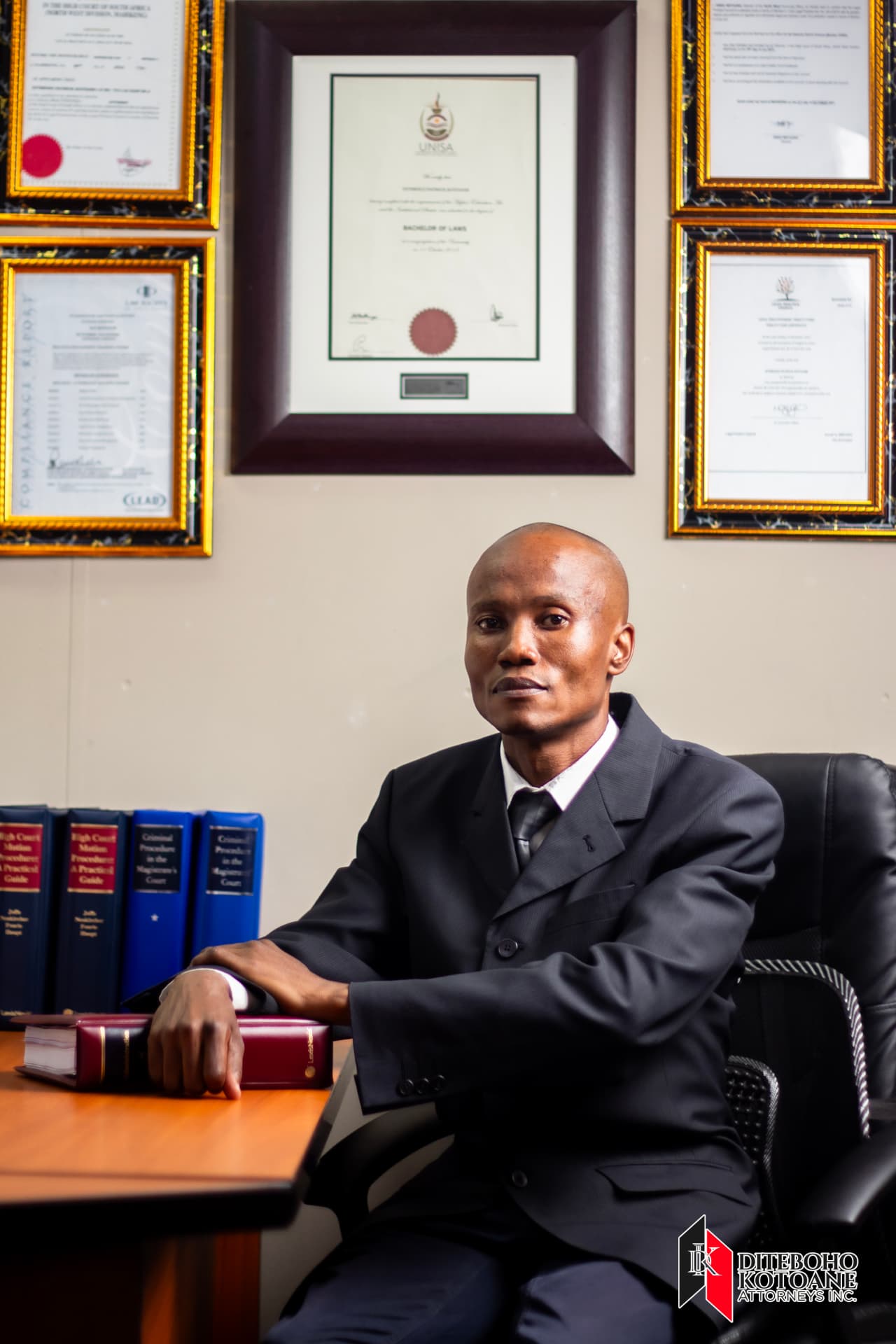 Diteboho Patrick Kotoane, Director and Founder of Diteboho Kotoane Attorneys Inc.